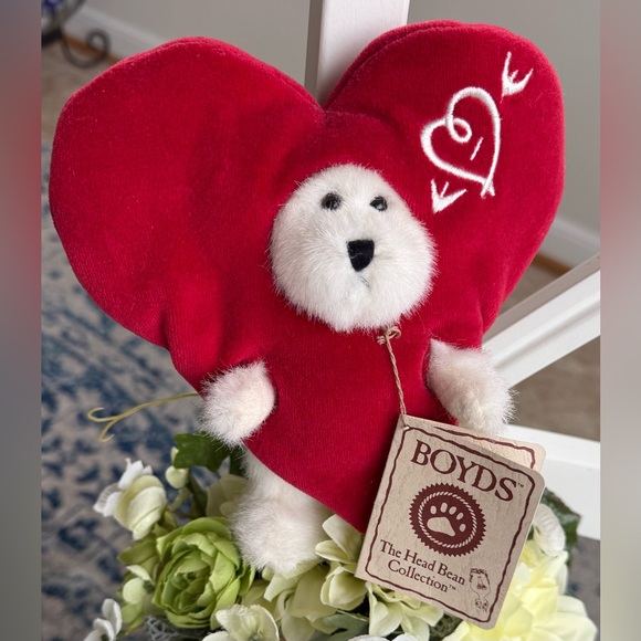 Boyds Bears Other - ❤️Gen-yoo-wine BOYDS “Ima Softheart” Valentine Bear❤️